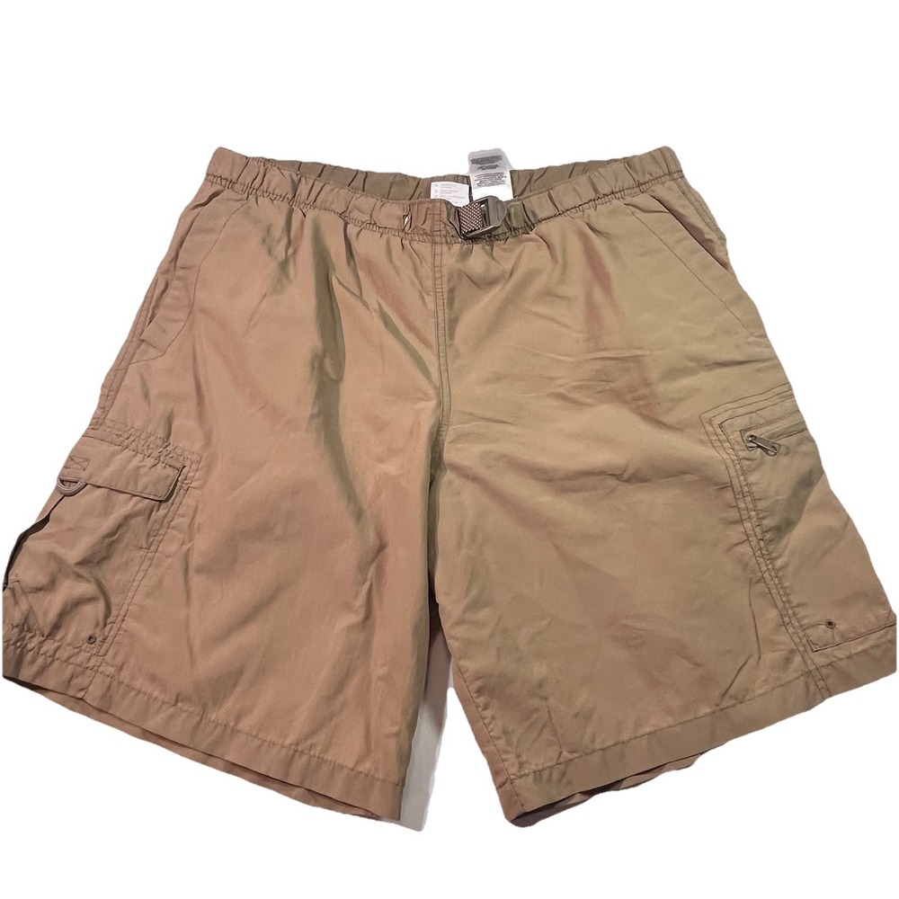 Columbia Men's Cargo‎ Hiking Shorts Size Medium Quick Dry Read